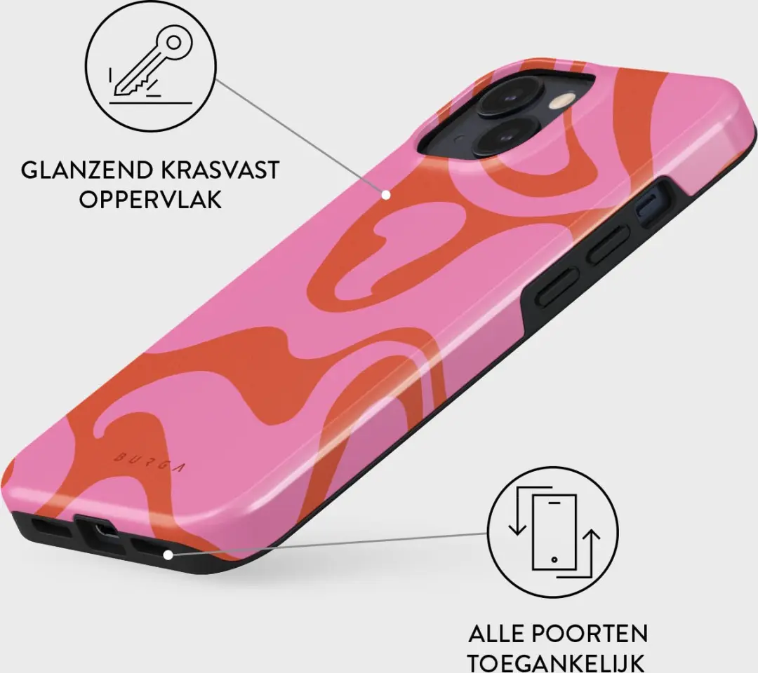 Burga Telefoonhoesje iPhone 14 Ride the Wave - Hardcase