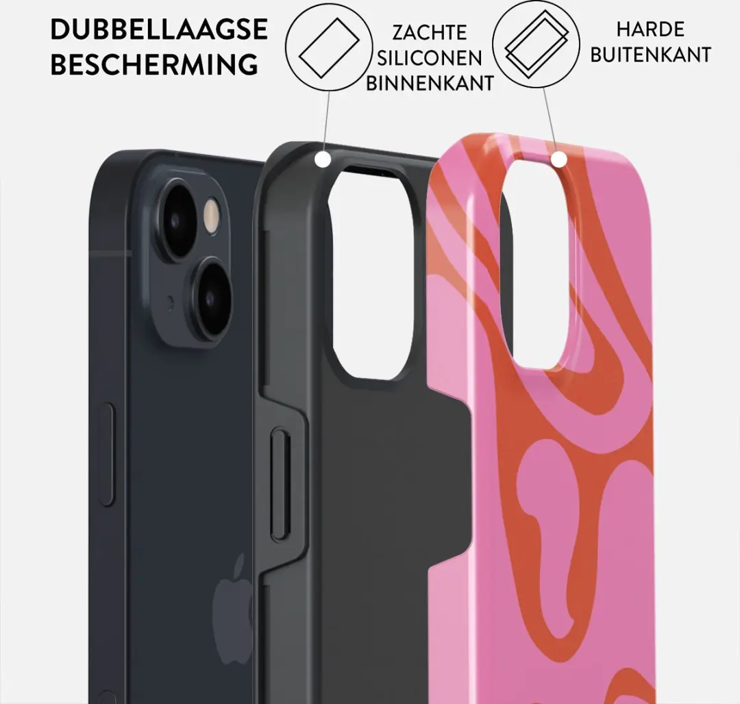 Burga Telefoonhoesje iPhone 14 Ride the Wave - Hardcase