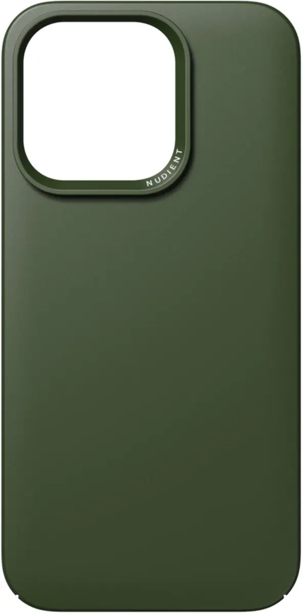 Nudient Thin Magnet Hoesje iPhone 14 Pro - Groen