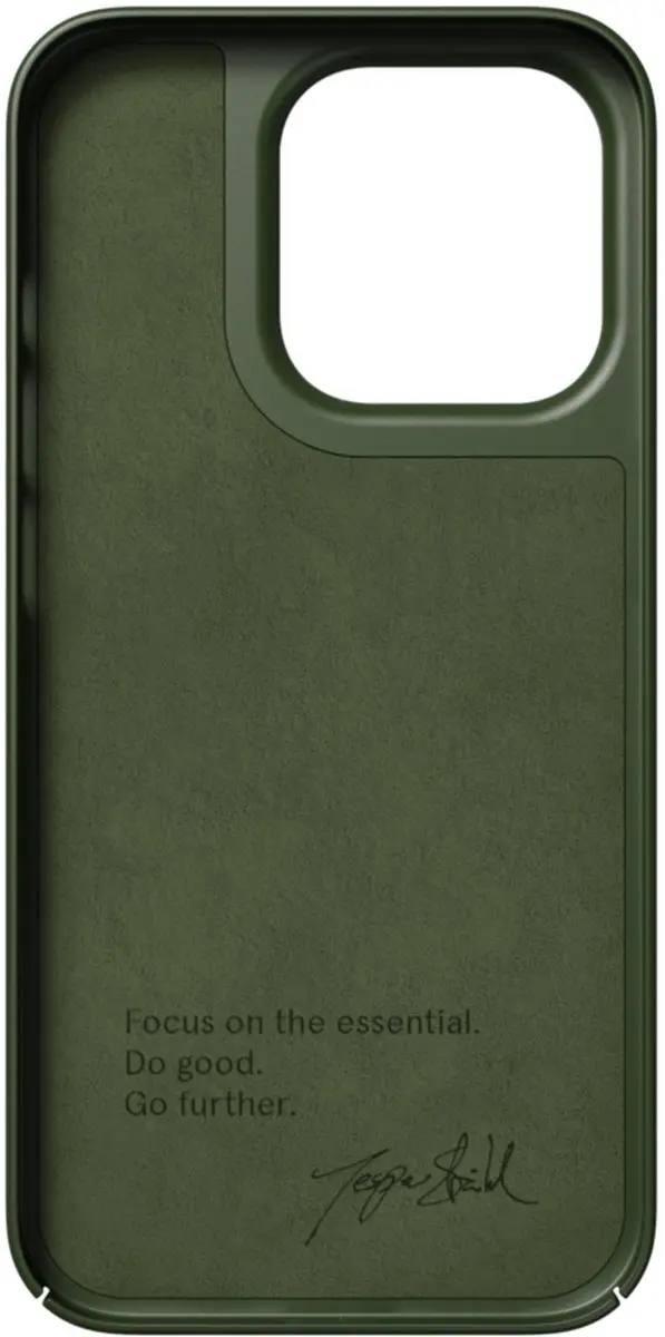 Nudient Thin Magnet Hoesje iPhone 14 Pro - Groen