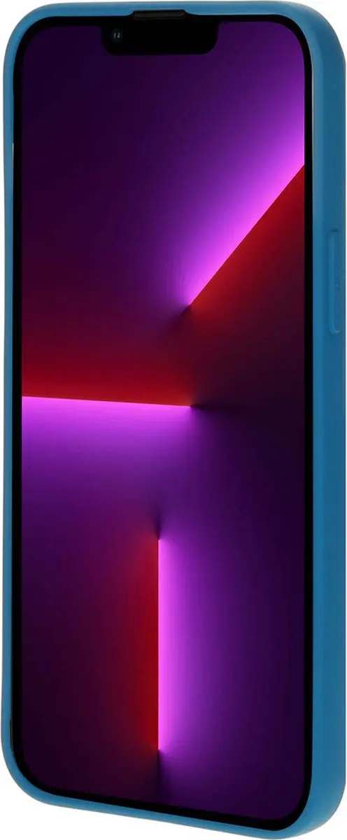 Mobiparts Hoesje iPhone 13 Pro Max Siliconen - Blauw - MP-118587