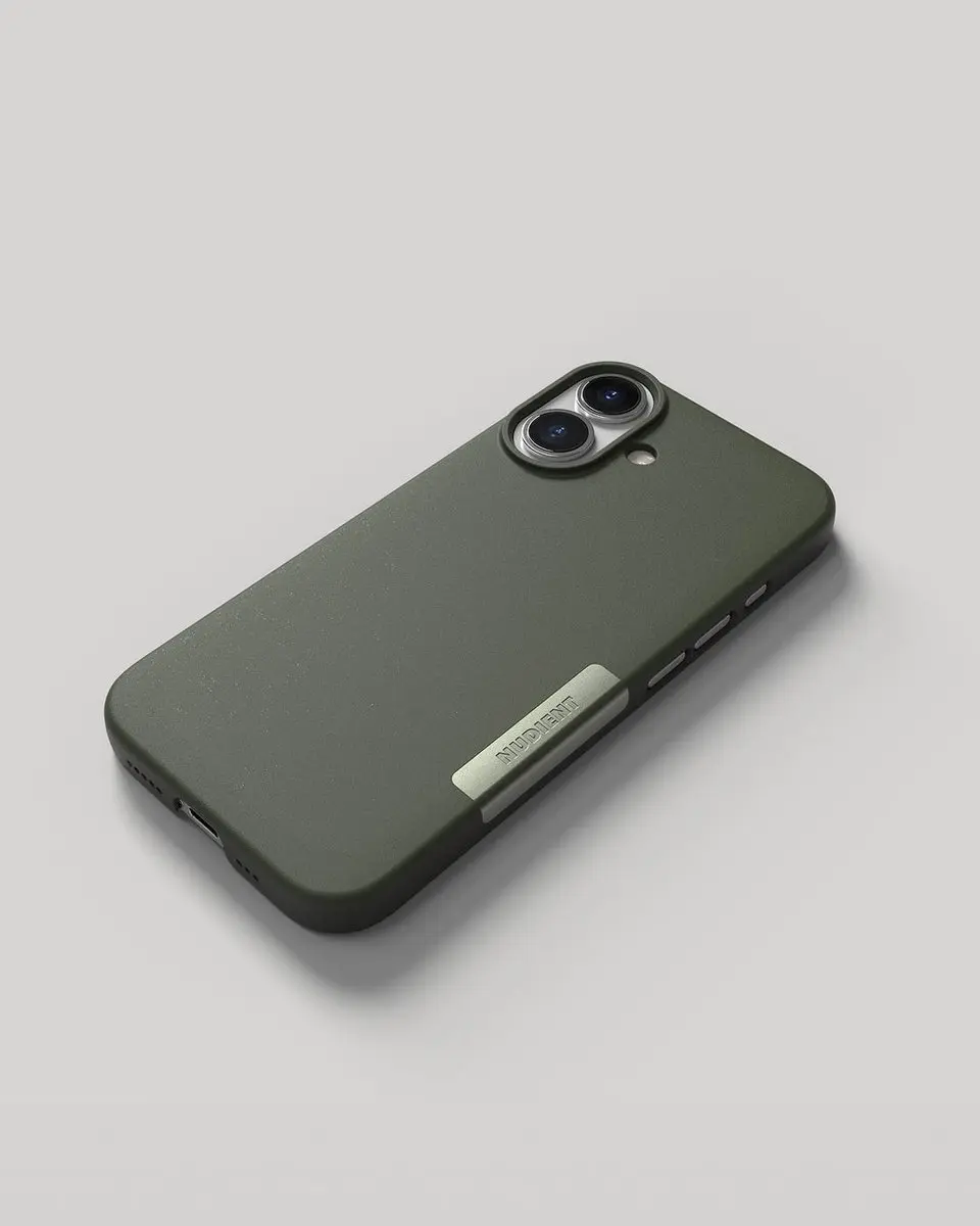 Nudient Thin MagSafe Case iPhone 17 - Groen - 00-000-0122-0002