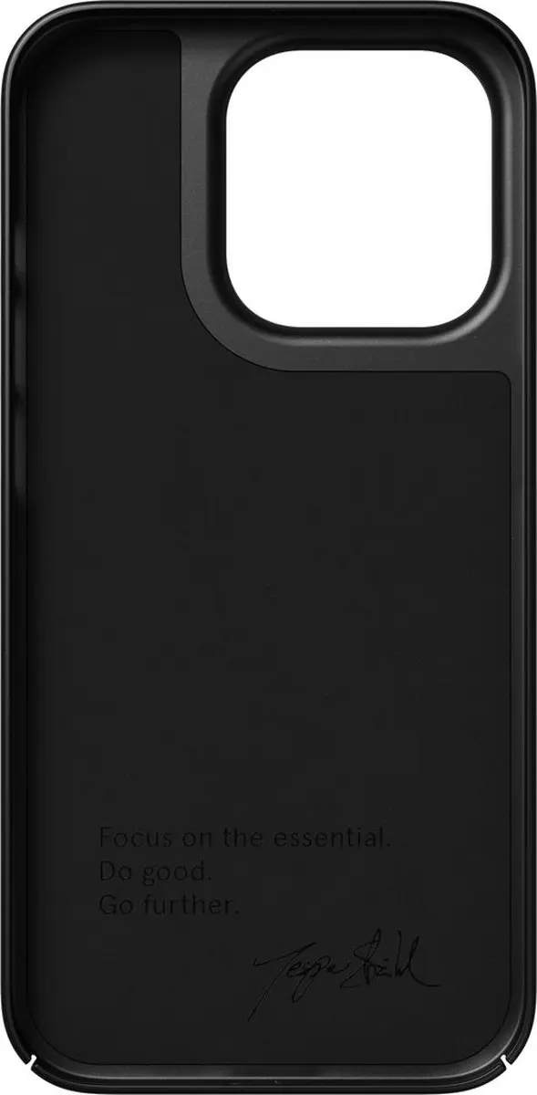 Nudient Thin Magnet Hoesje iPhone 14 Pro - Zwart