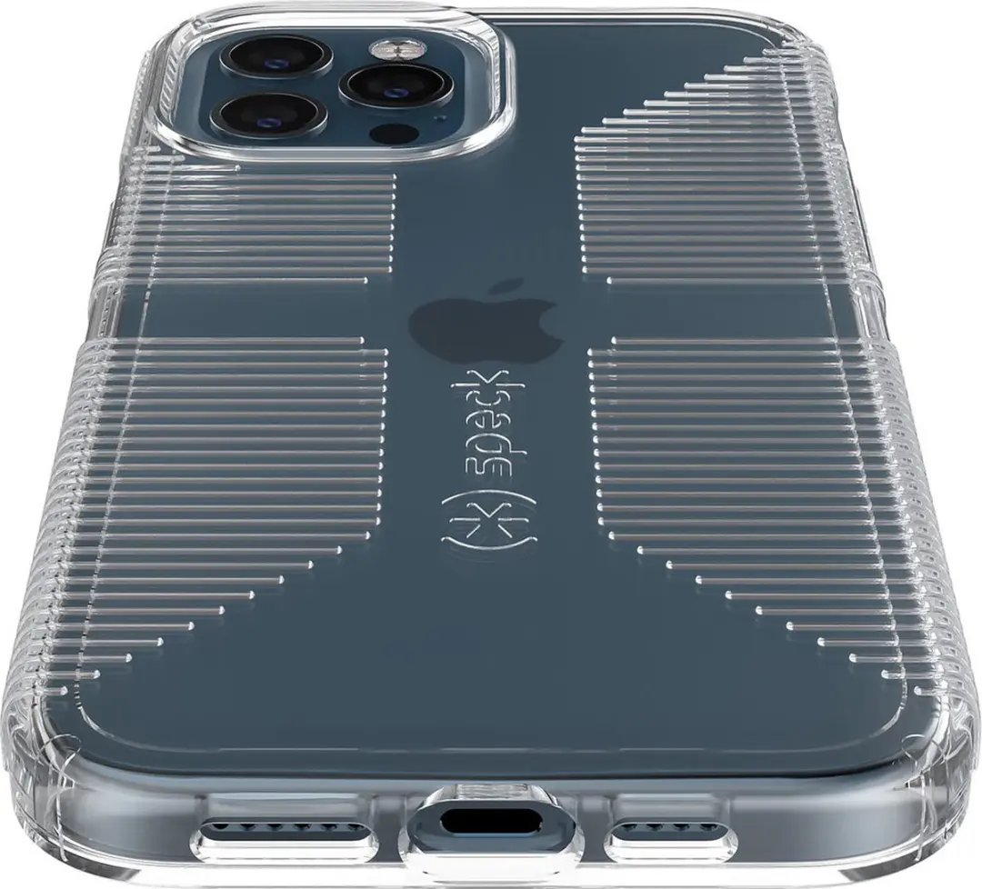 Speck GemShell Grip iPhone 12 Pro Max - Transparant