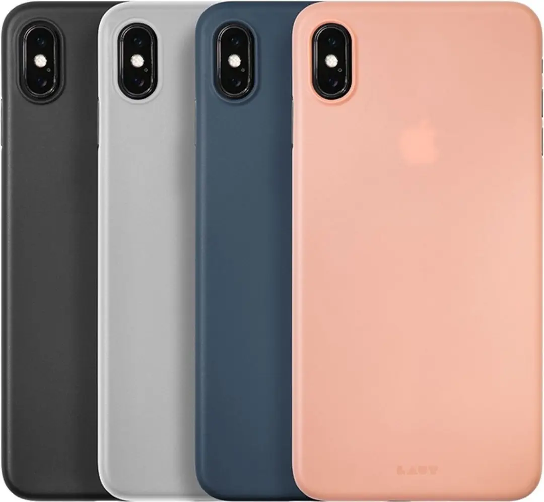 Laut SlimSkin Flinterdun iPhone XS Max Hoesje - Zwart