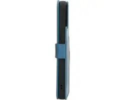 Mobiparts MP-122624 Wallethoesje iPhone 14 Plus - Eco Leer - Blauw