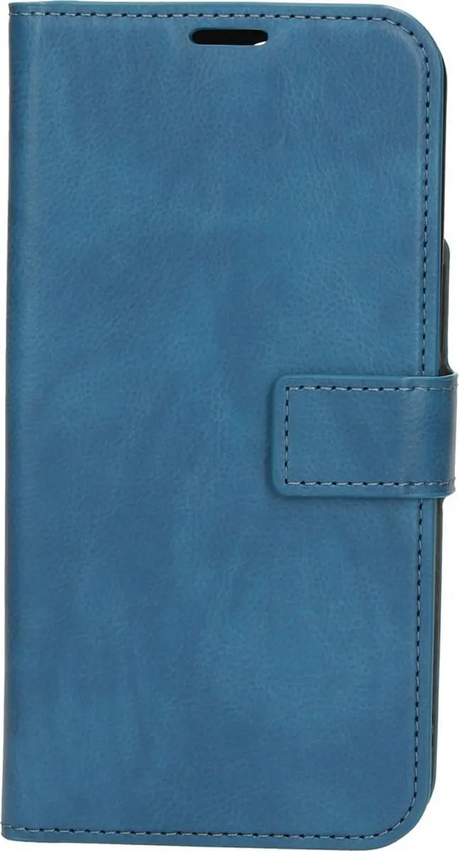 Mobiparts MP-122624 Wallethoesje iPhone 14 Plus - Eco Leer - Blauw