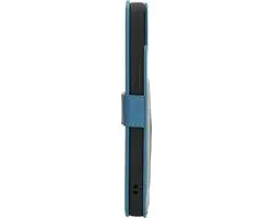 Mobiparts MP-122624 Wallethoesje iPhone 14 Plus - Eco Leer - Blauw