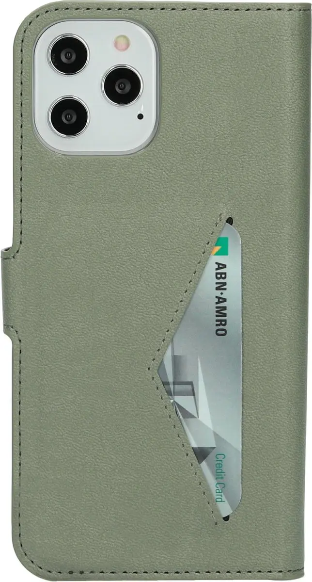Mobiparts MP-108522 Hoesje iPhone 12 Pro Max - Wallet - Groen