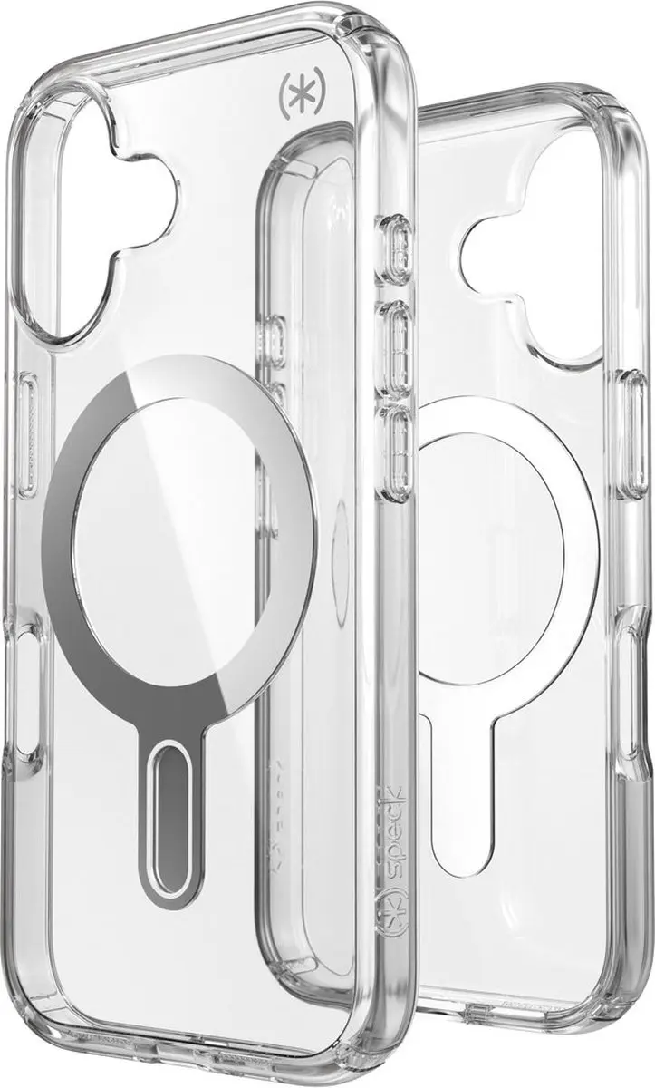 Speck Presidio Perfect Clear iPhone 16 Hoesje - Transparant - afbeelding 6 van 6