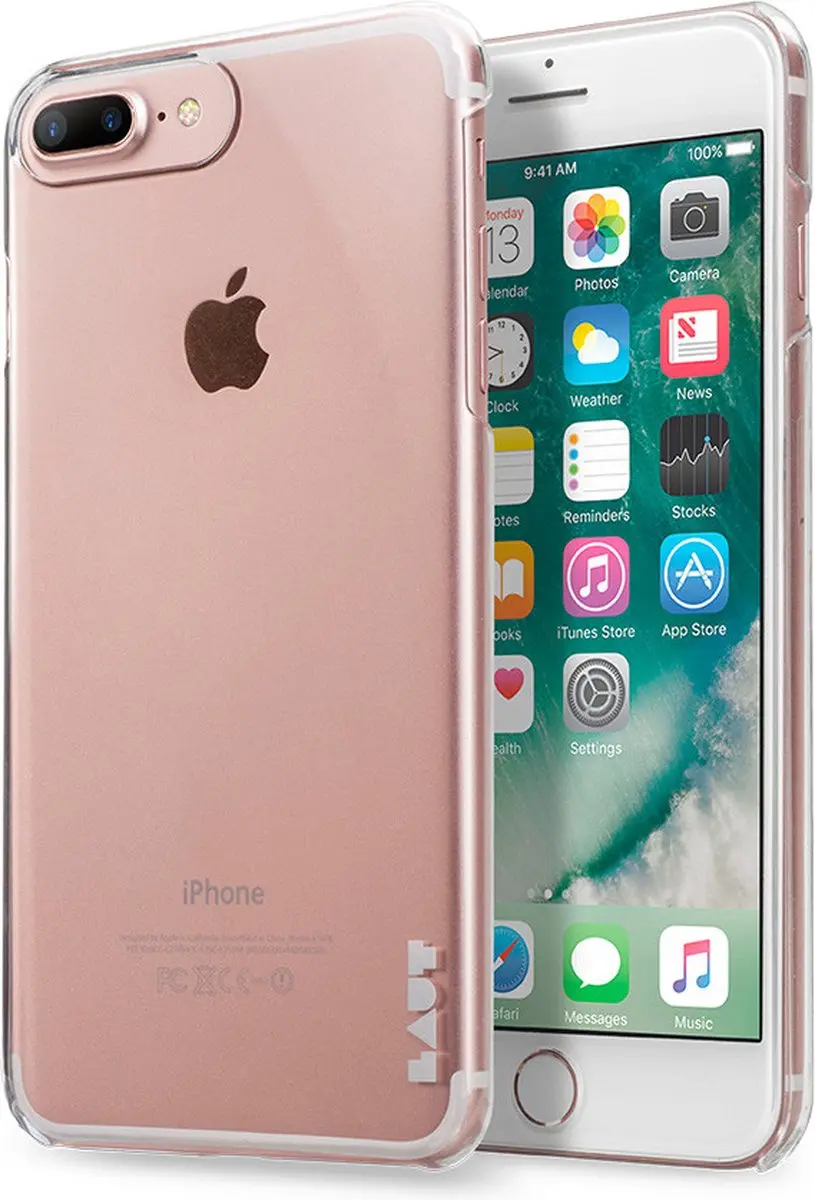 Laut UltraClear iPhone 8/7/6s Plus Hoes - Transparant