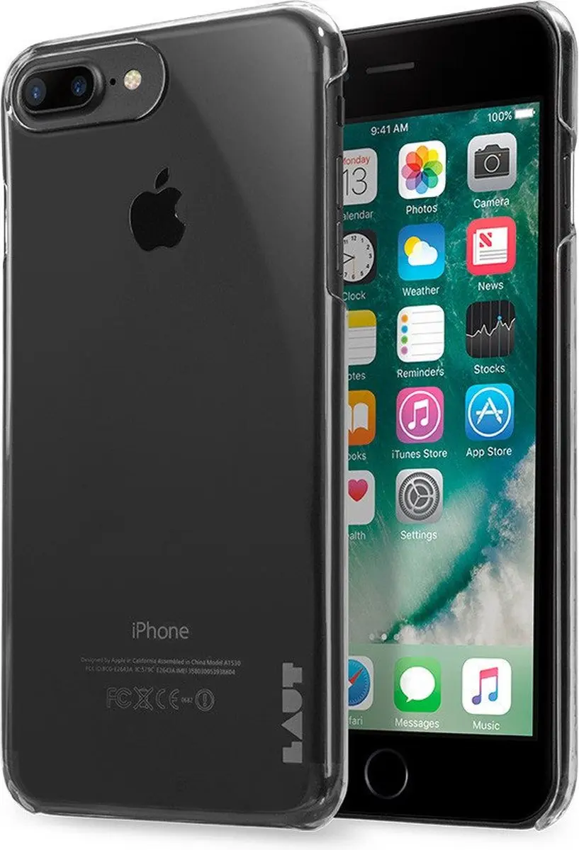 Laut UltraClear iPhone 8/7/6s Plus Hoes - Transparant