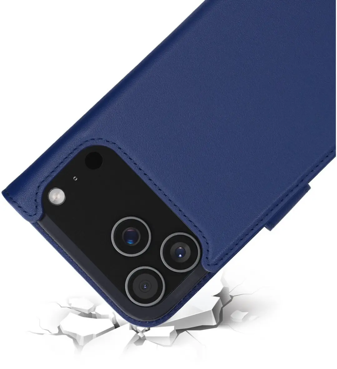 Mobiparts MP-130616 MagSafe Portemonnee - Blauw