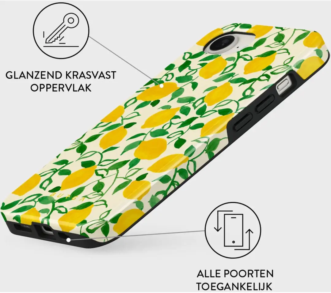 Burga Tough Case CM_15_IPSE4_TH - iPhone 16/17 - Capri