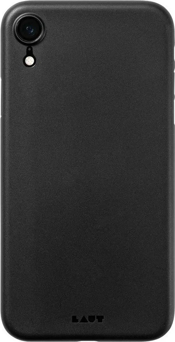 Laut Slimskin Hoesje iPhone XR - Zwart Transparant