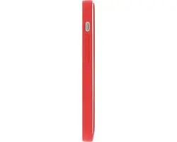 Mobiparts MP-108540 Hoesje iPhone 12 Mini - Siliconen - Rood