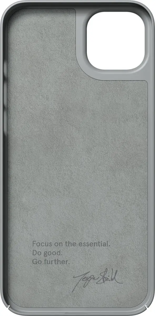 Nudient Thin Magnet Hoesje iPhone 14 Plus - Grijs