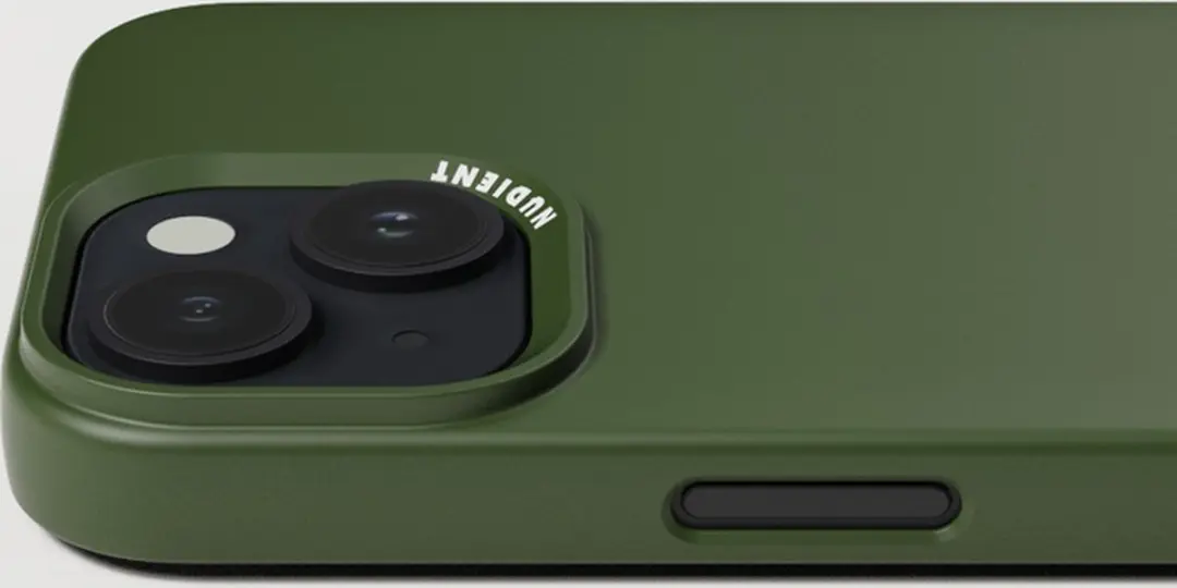 Nudient Thin Precise Case iPhone 15 V3 - Groen - 00-000-0090-0002