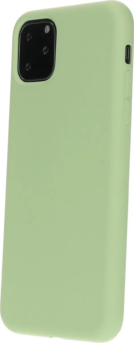 Mobiparts Silicone Cover iPhone 11 Pro Max MP-97463 - Pistache Groen