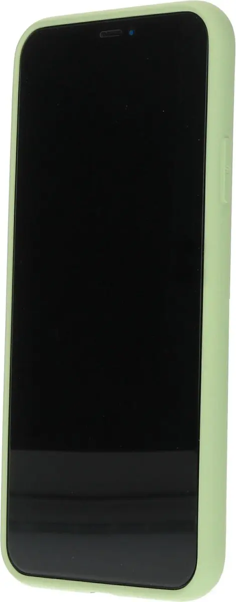 Mobiparts Silicone Cover iPhone 11 Pro Max MP-97463 - Pistache Groen