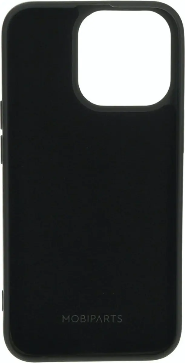 Mobiparts MP-118583 Hoesje iPhone 13 Pro Max - Siliconen - Zwart