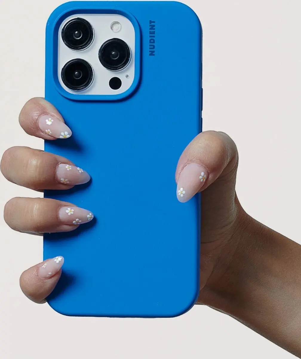 Nudient Base Case iPhone 15 Plus 00-020-0084-0107 - Blauw