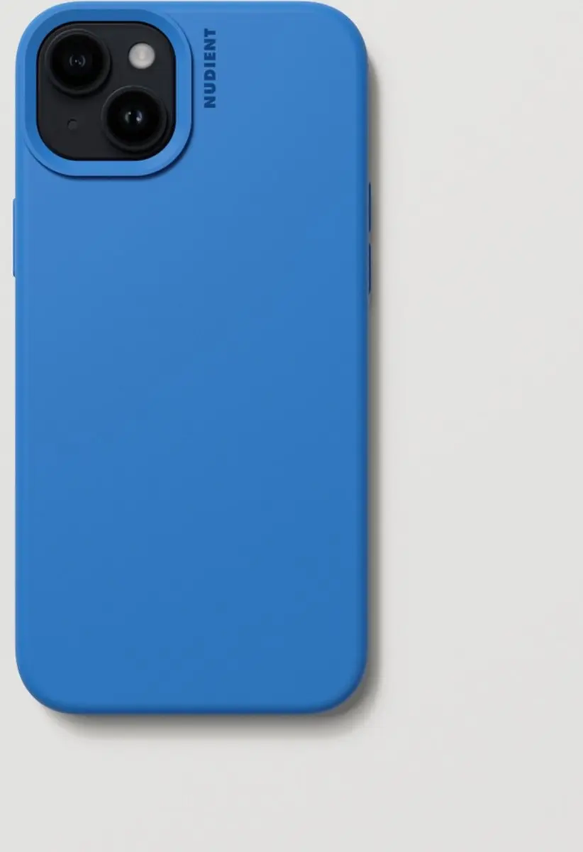 Nudient Base Case iPhone 15 Plus 00-020-0084-0107 - Blauw