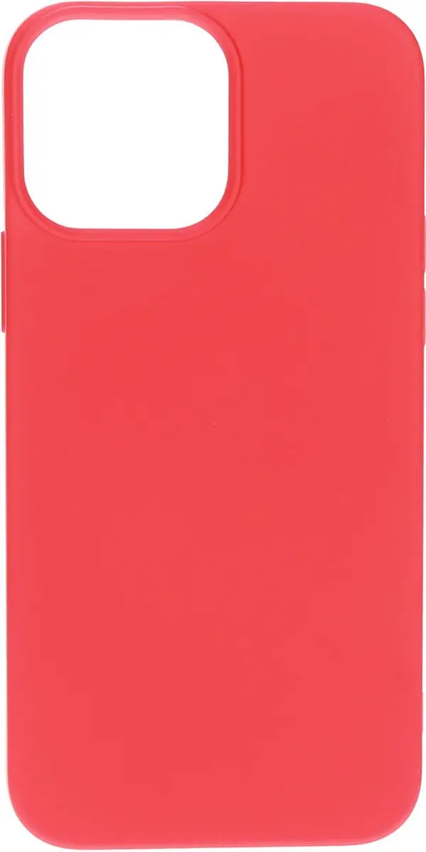 Mobiparts Hoesje iPhone 13 Pro Max Siliconen - Rood MP-118591 - afbeelding 6 van 6