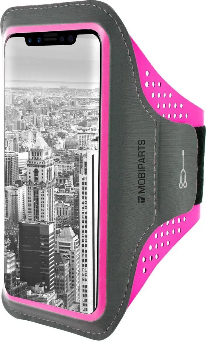 Mobiparts Comfort Fit Sport Armband iPhone 11 Pro - Pink - MPN 102506