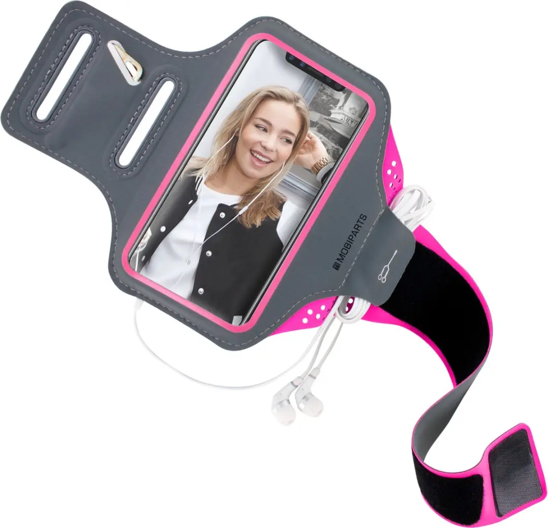 Mobiparts Comfort Fit Sport Armband iPhone 11 Pro - Pink - MPN 102506