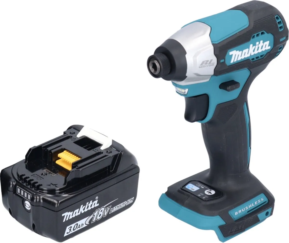 Makita DTD 157 F1 Accu-slagmoersleutel 18V 140Nm - 1x 3,0Ah - afbeelding 2 van 5