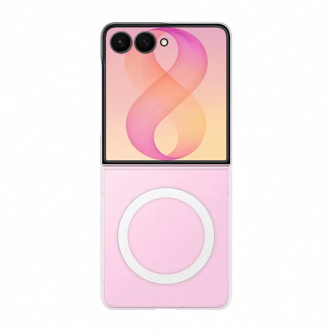 Samsung Galaxy Z Flip8 Clear Magnet Hoesje
