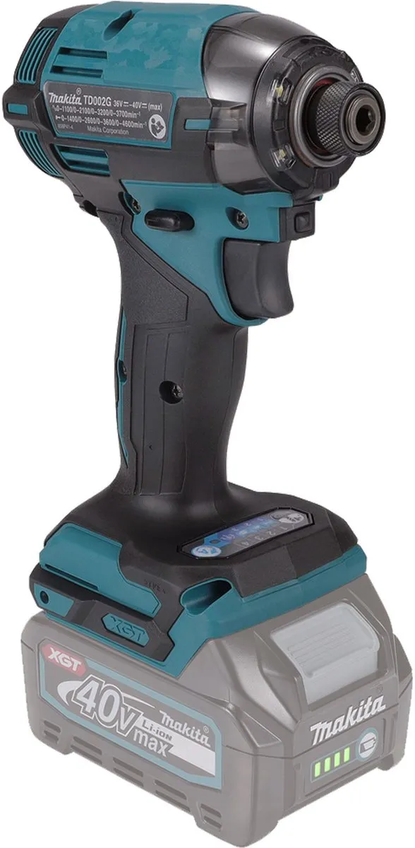 Makita TD002GZ01 XGT Slagschroevendraaier 40V - 220Nm - Blauw/Zwart - afbeelding 6 van 6