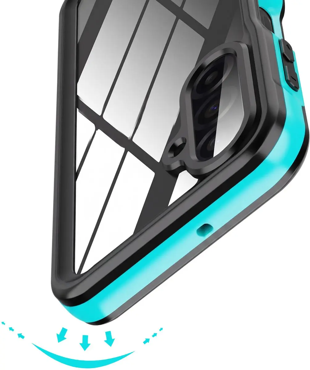 Redpepper Hoesje Samsung Galaxy A17 - Waterdicht IP68 - Turquoise