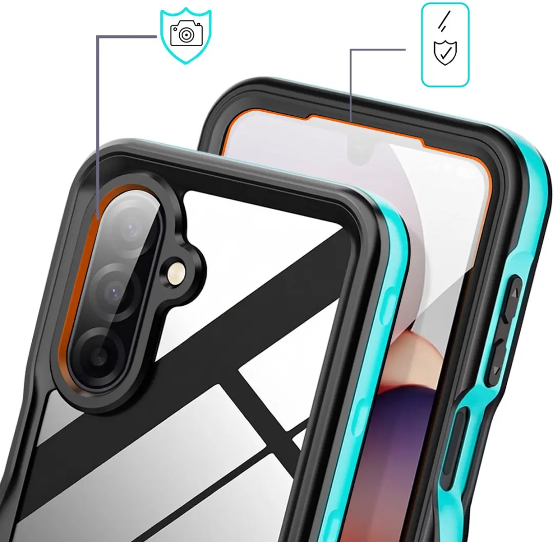 Redpepper Hoesje Samsung Galaxy A17 - Waterdicht IP68 - Turquoise