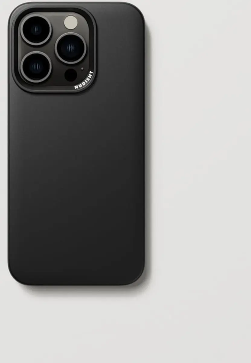 Nudient Thin Precise Case iPhone 15 Pro V3 Ink - Zwart