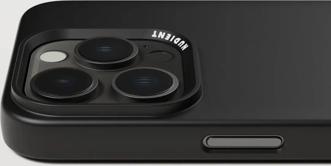 Nudient Thin Precise Case iPhone 15 Pro V3 Ink - Zwart
