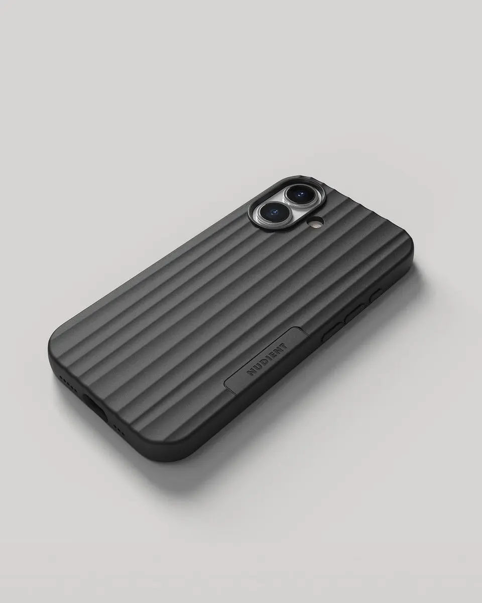 Nudient Bold MagSafe Hoesje iPhone 17 - Zwart