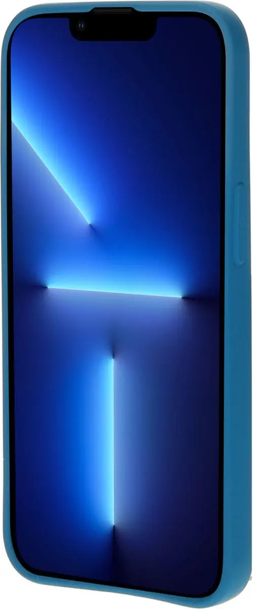 Mobiparts Hoesje iPhone 13 Pro Siliconen - Blauw - MP-118586