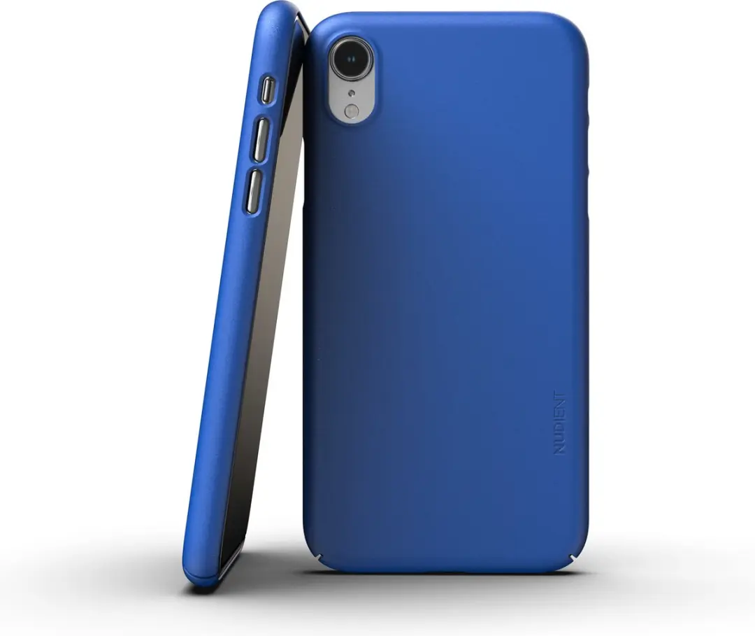 Nudient Thin Precise Case iPhone XR V3 Blueprint Blue