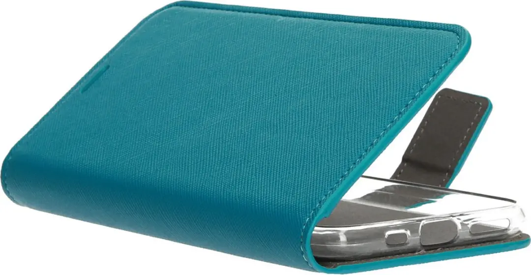 Mobiparts MP-97491 Hoesje iPhone 11 Pro - Portemonnee - Blauw Turquoise