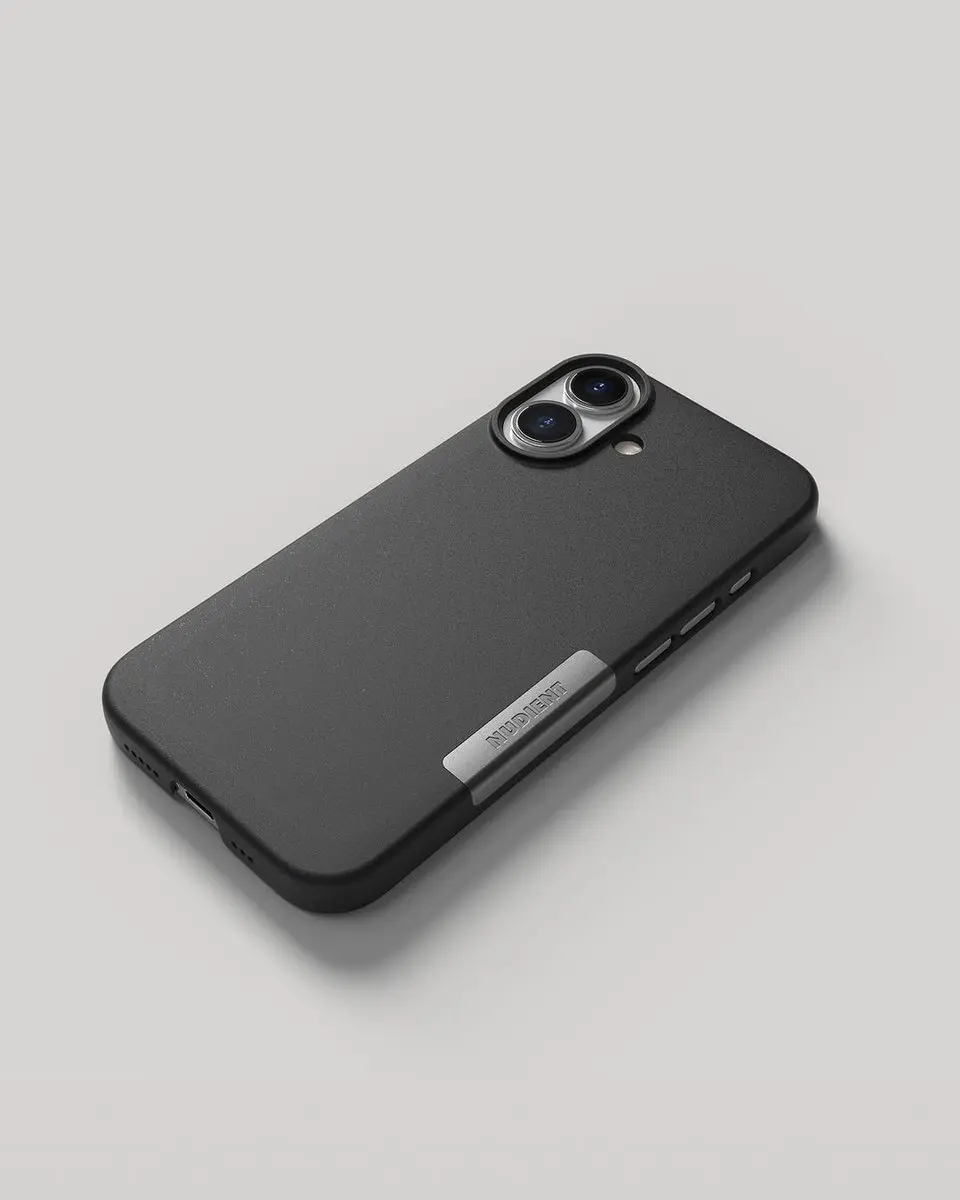 Nudient Thin MagSafe Case iPhone 17 - Zwart