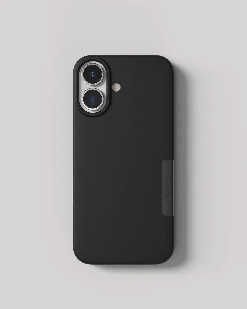 Nudient Thin MagSafe Case iPhone 17 - Zwart