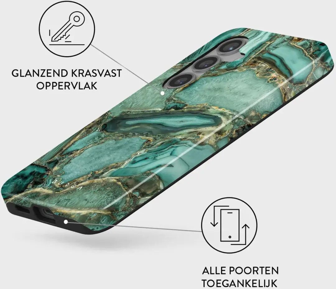 Burga Tough Case Samsung Galaxy S24+ - Groen
