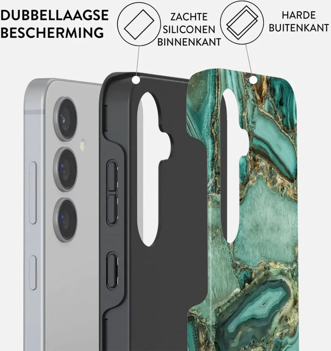 Burga Tough Case Samsung Galaxy S24+ - Groen
