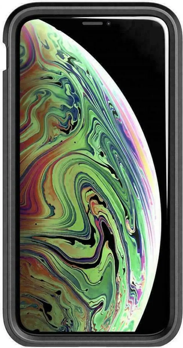Tech21 Evo Luxe T21-6176 Backcover - iPhone X/Xs - Zwart leer