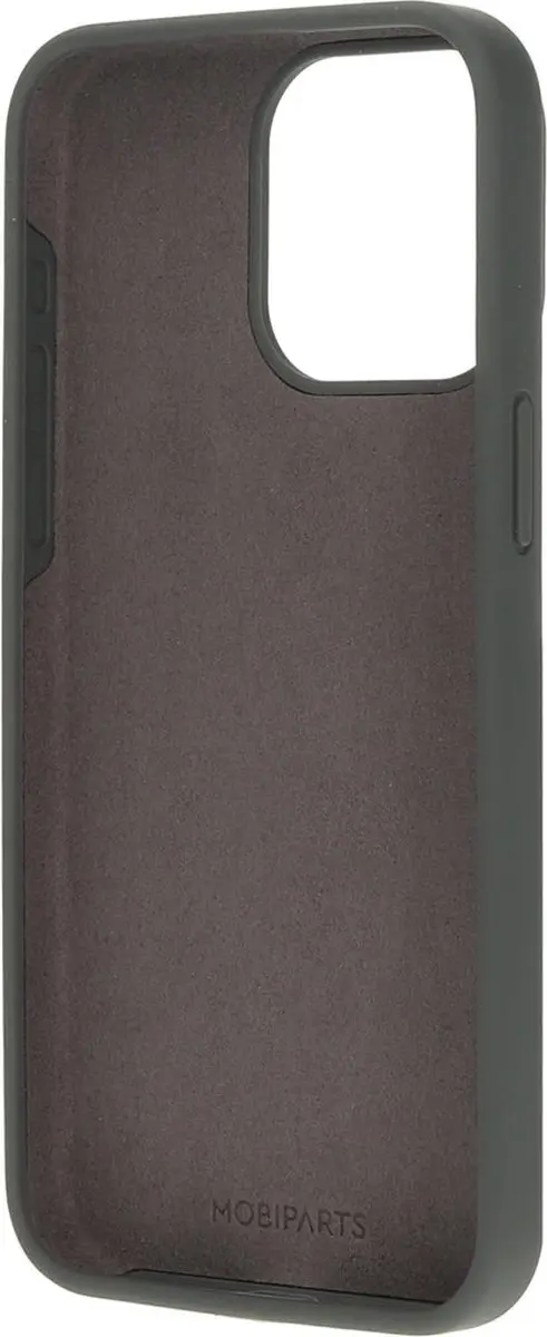 Mobiparts MP-124547 Hoesje iPhone 15 Pro Max - Siliconen Grijs