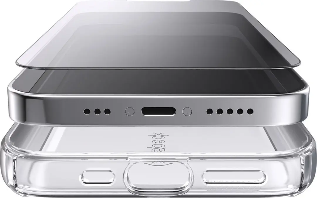 Speck Presidio Gemshell Clear iPhone 13 Pro Max Hoes - Transparant