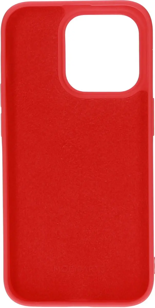 Mobiparts Hoesje iPhone 14 Pro Siliconen Rood - MP-123205