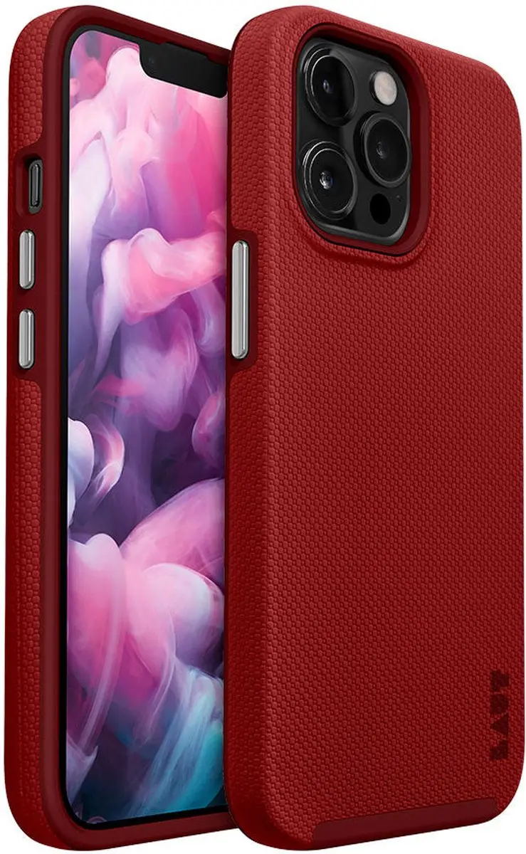 Laut Shield PC & Siliconen Hoesje iPhone 13 Pro Max - Rood